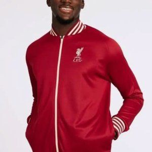 Liverpool Football Club Mens Shankly Track Jacket, Red, Size Small